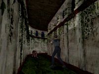 une photo d'Ã©cran de Resident Evil sur Sega Saturn